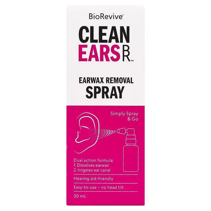 BioRevive CleanEars Earwax Removal Spray 30ml - GimmeNow