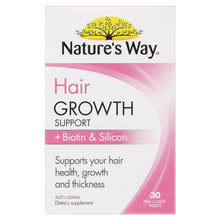Nature's Way Hair Growth Support + Biotin & Silicon 30 Tablets