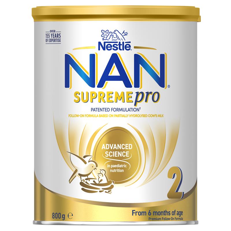 Nestle NAN SUPREMEpro 2 Premium Follow-On Infant Formula 6-12 Months 800g