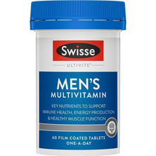 Swisse Mens Multivitamin 60 Tablets - GimmeNow