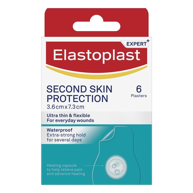 Elastoplast Second Skin Protection Strips 3.6cm x 7.3cm 6 Pack