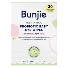 Bunjie Probiotic Baby Eye Wipes 30 Pack