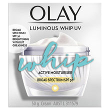 Olay Luminous Whip UV SPF Face Cream Moisturiser 50g - GimmeNow