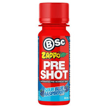 BSc Pre-Workout Shot Zappo Sour Blue Raspberry 60ml