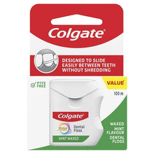 Colgate Dental Floss Total Mint Waxed 100m