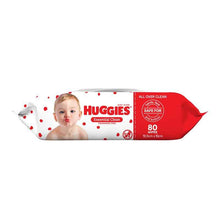 Huggies Essential Clean Baby Wipes 80 Pack