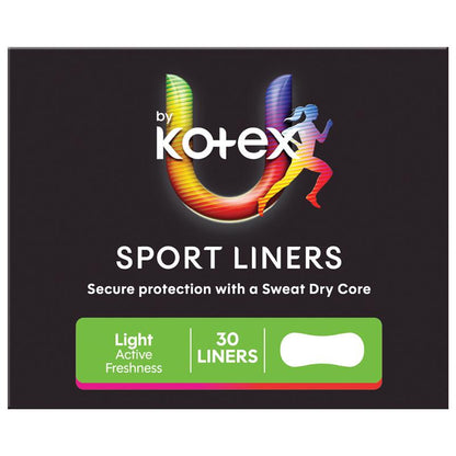 U by Kotex Sport Liners 30 Pack