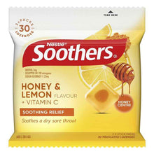 Soothers Honey & Lemon 3x10 Lozenge Multipack