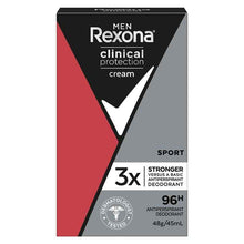 Rexona Men Clinical Protection Antiperspirant Cream Stick Sport 45ml