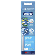 Oral B Power Toothbrush Variety Refills 4 Pack