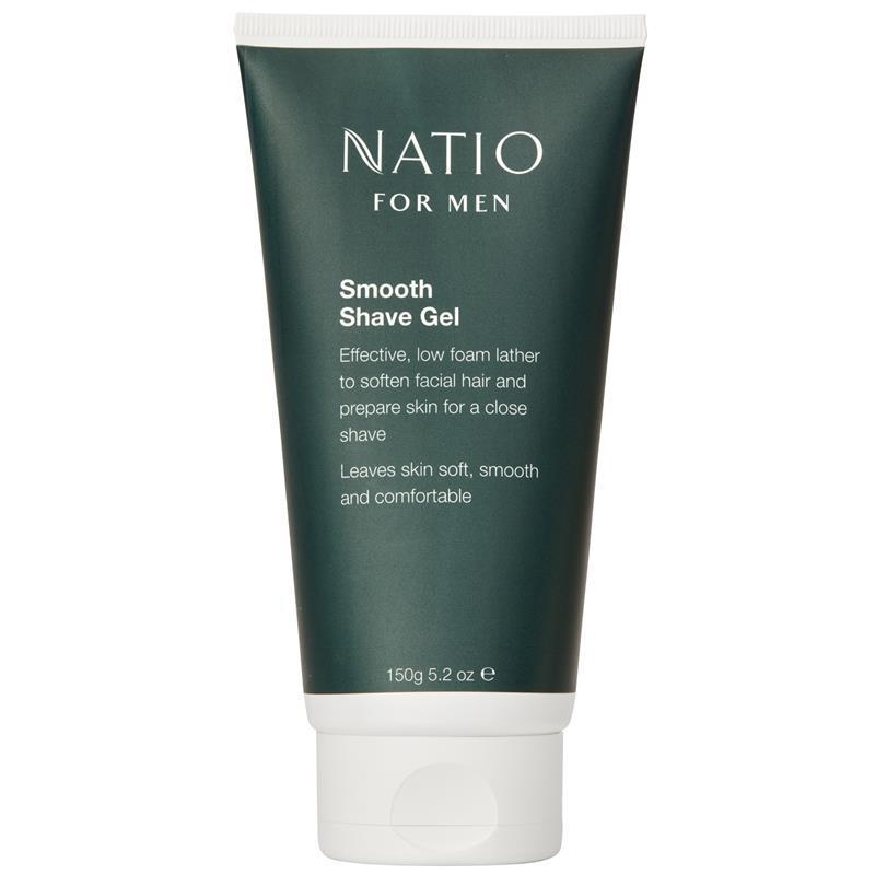 Natio Men's Smooth Shave Gel 150g