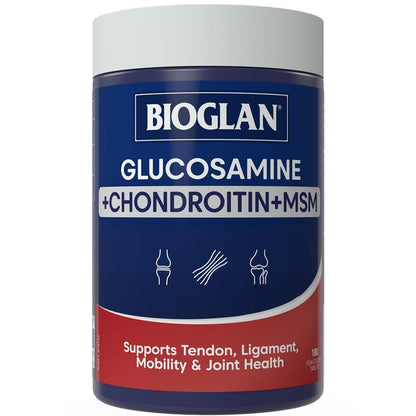 Bioglan Glucosamine Chondroitin + MSM 180 Tablets