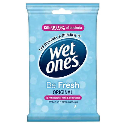 Wet Ones Be Fresh 15 Travel Pack