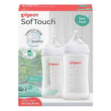 Pigeon SofTouch Bottle PP 240ml Twin Pack