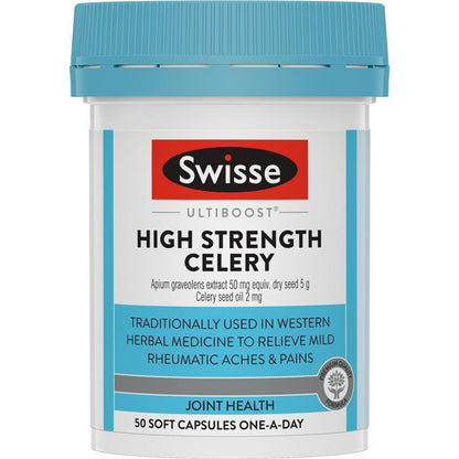 Swisse Celery 5000mg 50 Capsules