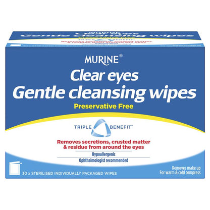 Murine Clear Eyes Wipes
