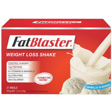 Fatblaster Weight Loss Shake Vanilla 21 x 33g Sachets Exclusive Size