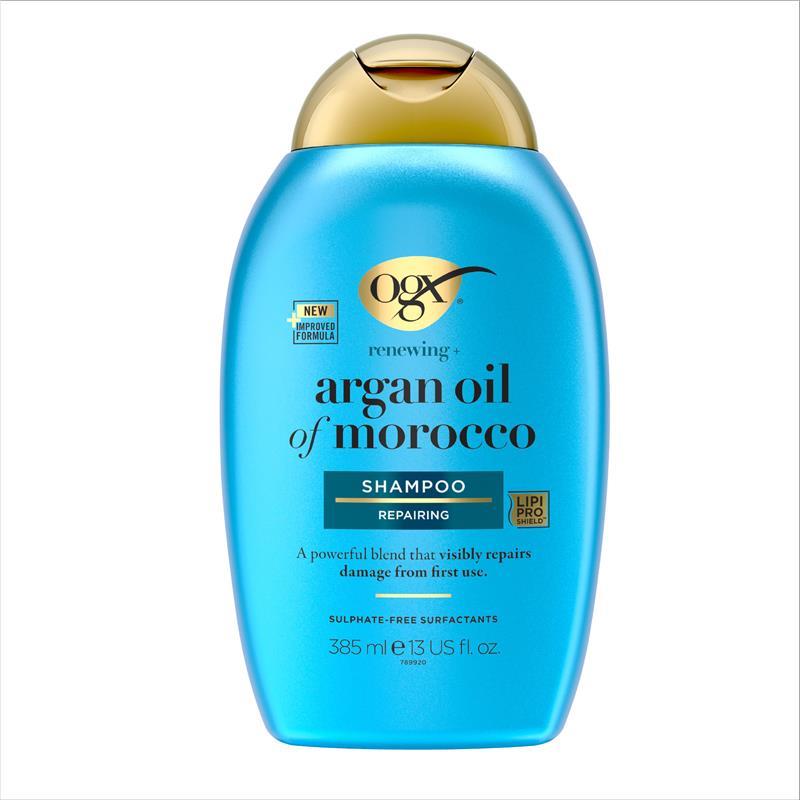 Ogx Renewing + Repairing & Shine Argan Oil of Morocco Shampoo For Dry & Damaged Hair 385mL