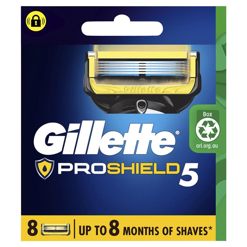 Gillette Fusion ProShield Razor Blades 8 Pack