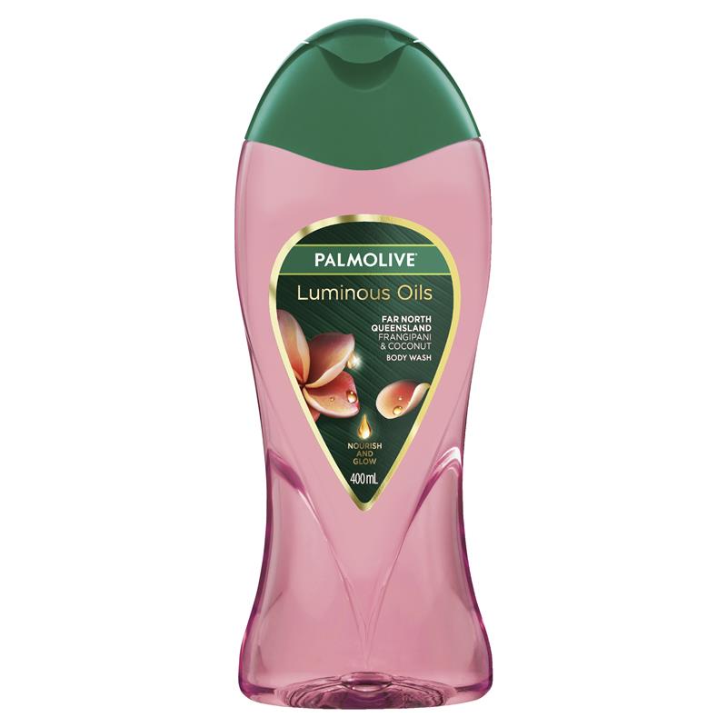 Palmolive Luminous Oils Body Wash Frangipani & Coconut 400ml