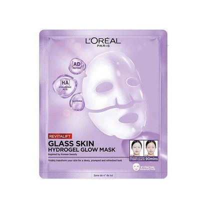 L'Oreal Paris Revitalift Filler Glass Skin Hydrogel Glow Mask