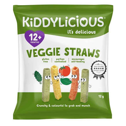 Kiddylicious Veggie Straws 12g