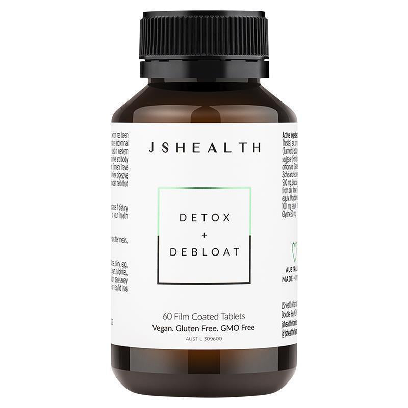 JSHealth Detox + Debloat Formula 60 Tablets