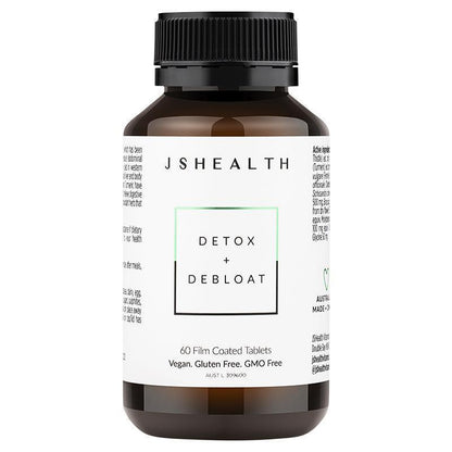 JSHealth Detox + Debloat Formula 60 Tablets
