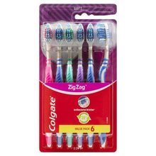 Colgate Zig Zag Deep Interdental Clean Toothbrush Soft Value 6 Pack - GimmeNow