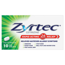 Zyrtec 10mg 10 Tablets