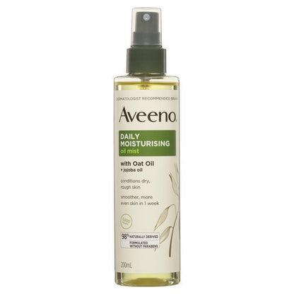 Aveeno Daily Moisturising Vitamin E Body Oil Mist Spray 200ml