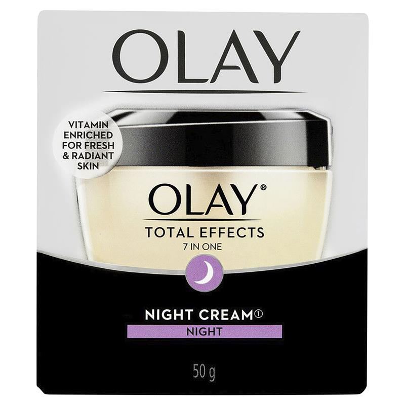 Olay Total Effects 7 in One Night Face Cream Moisturiser 50g