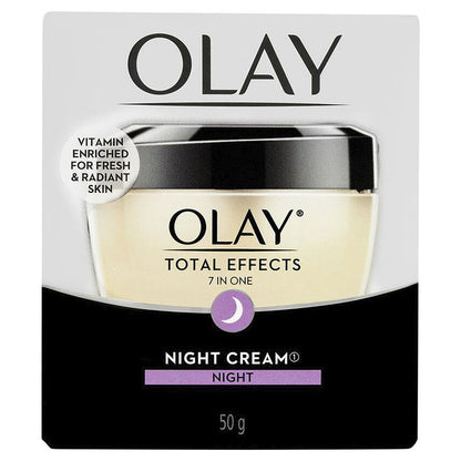 Olay Total Effects 7 in One Night Face Cream Moisturiser 50g