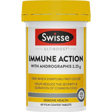 Swisse Immune Action 60 Tablets - GimmeNow