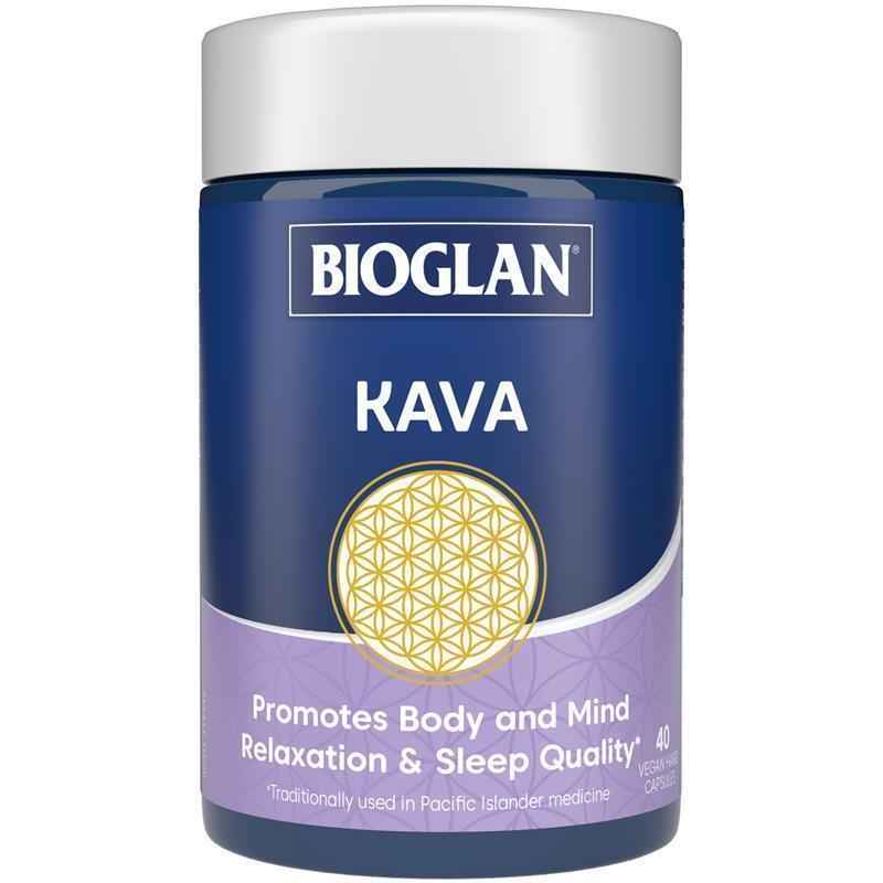 Bioglan Kava 40 Capsules