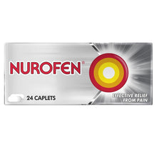 Nurofen Ibuprofen Caplets Pain Relief 200mg 24 Pack