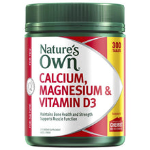 Nature’s Own Calcium, Magnesium & Vitamin D3 300 Tablets Value Pack Exclusive Size