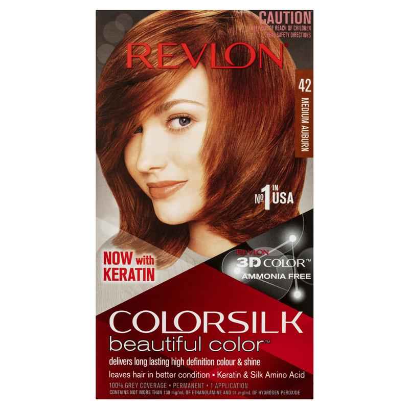 Revlon ColorSilk 42 Medium Auburn