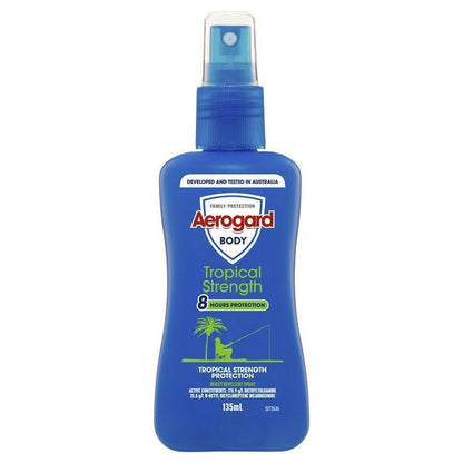 Aerogard Tropical Strength Insect Repellant 135ml Pump