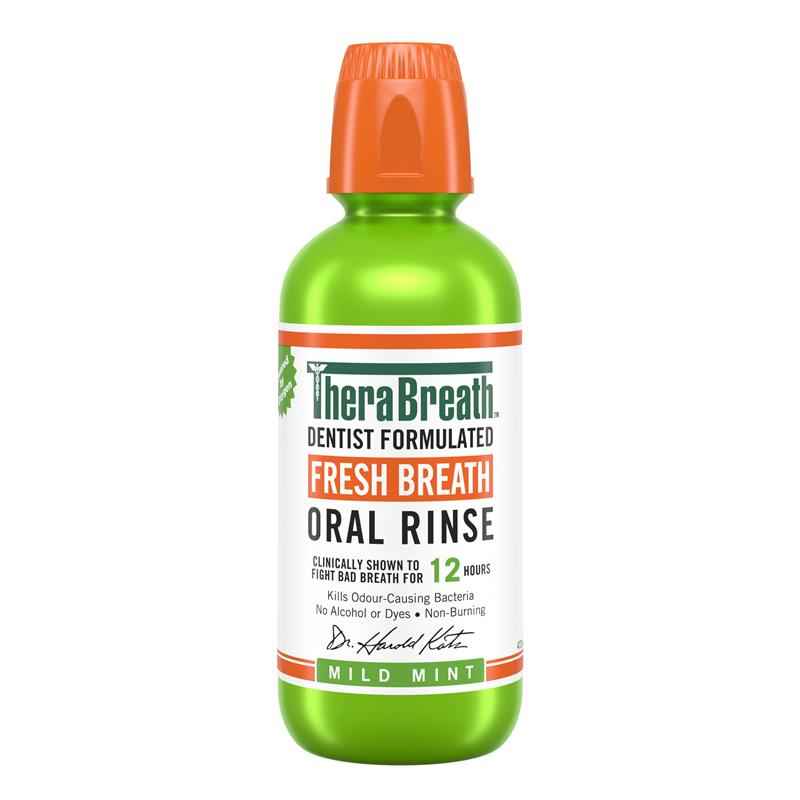 Therabreath Mild Mint Oral Rinse 473ml