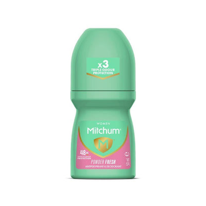 Mitchum for Women Anti-Perspirant Deodorant  Powder Fresh Roll On 50ml