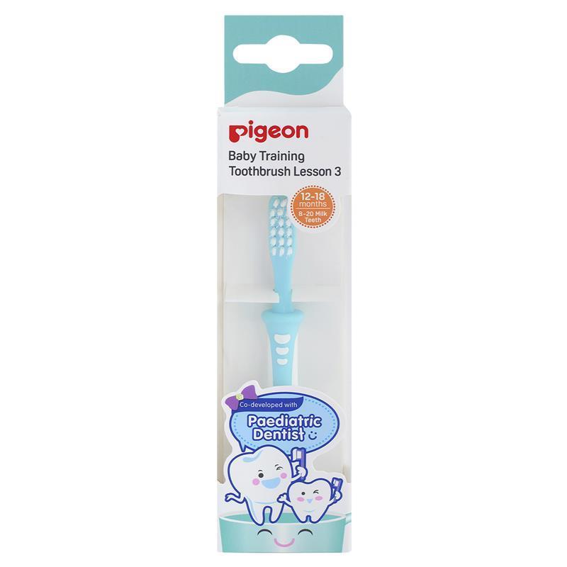 Pigeon Training Toothbrush Step 3