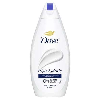 Dove Essential Care Body Wash Triple Hydrate 400ml