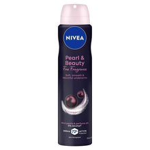 NIVEA Pearl And Beauty Fine Fragrance Black Pearls Aerosol Deodorant 72H Protection 250ml