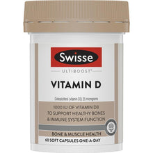 Swisse Vitamin D 60 Capsules - GimmeNow