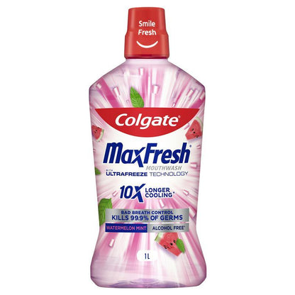 Colgate Mouthwash Max Fresh Watermelon Mint 1L