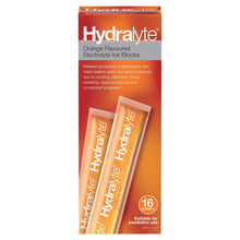 Hydralyte Rehydration Orange Flavoured Ice Blocks 16 Pack - GimmeNow