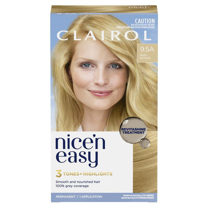 Clairol Nice N Easy 9.5A Natural Baby Blonde Permanent Hair Colour