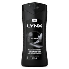 Lynx Bodywash Black 400ml