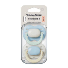 Tommee Tippee Ultimate Fit Soother 0-6 Months 2 Pack Assorted Colours